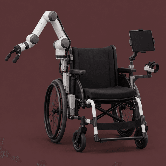 Editorial illustration accompanying The Arm Absorbs a Rotation
