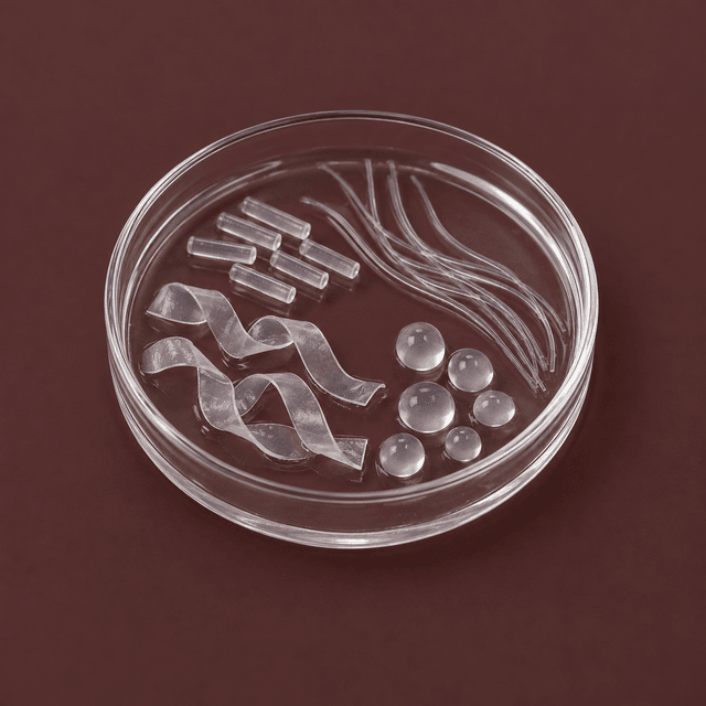 Editorial illustration accompanying Flow Writes the Microgel