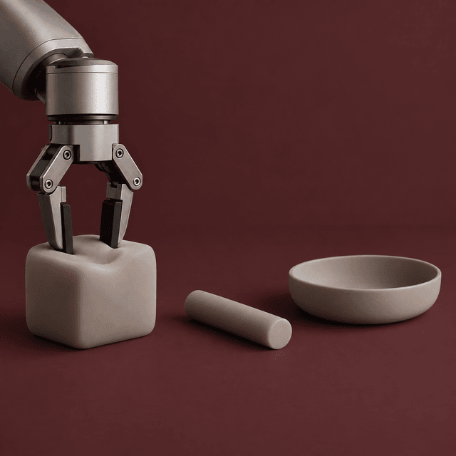Editorial illustration accompanying One Touch Finds the Material