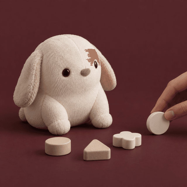 Editorial illustration accompanying The Child Repairs the Character