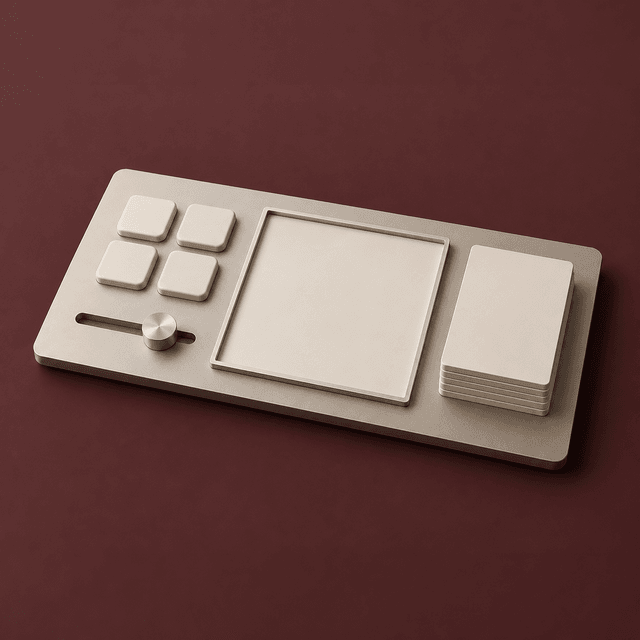 Editorial illustration accompanying The Answer Builds Its Interface